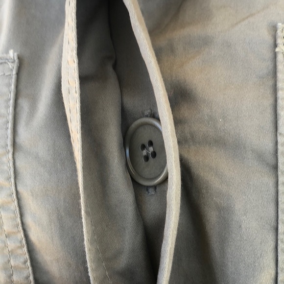 Talbots Olive Green Lightweight Blazer Jacket size 6 - Picture 4 of 9